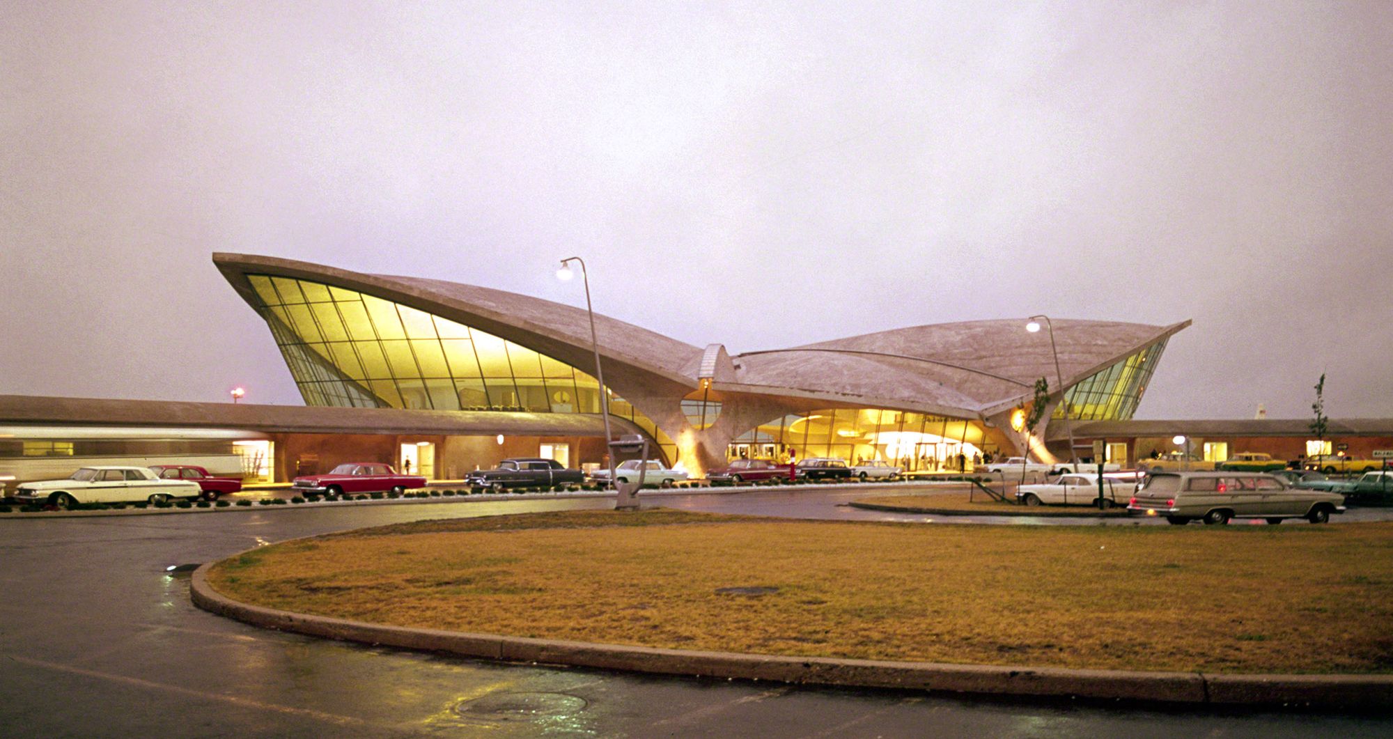 美国纽约环球航空公司飞行中心（TWA Flight Center） - 埃罗·沙里宁（Eero Saarinen） - 建筑设计案例 - 树状模式