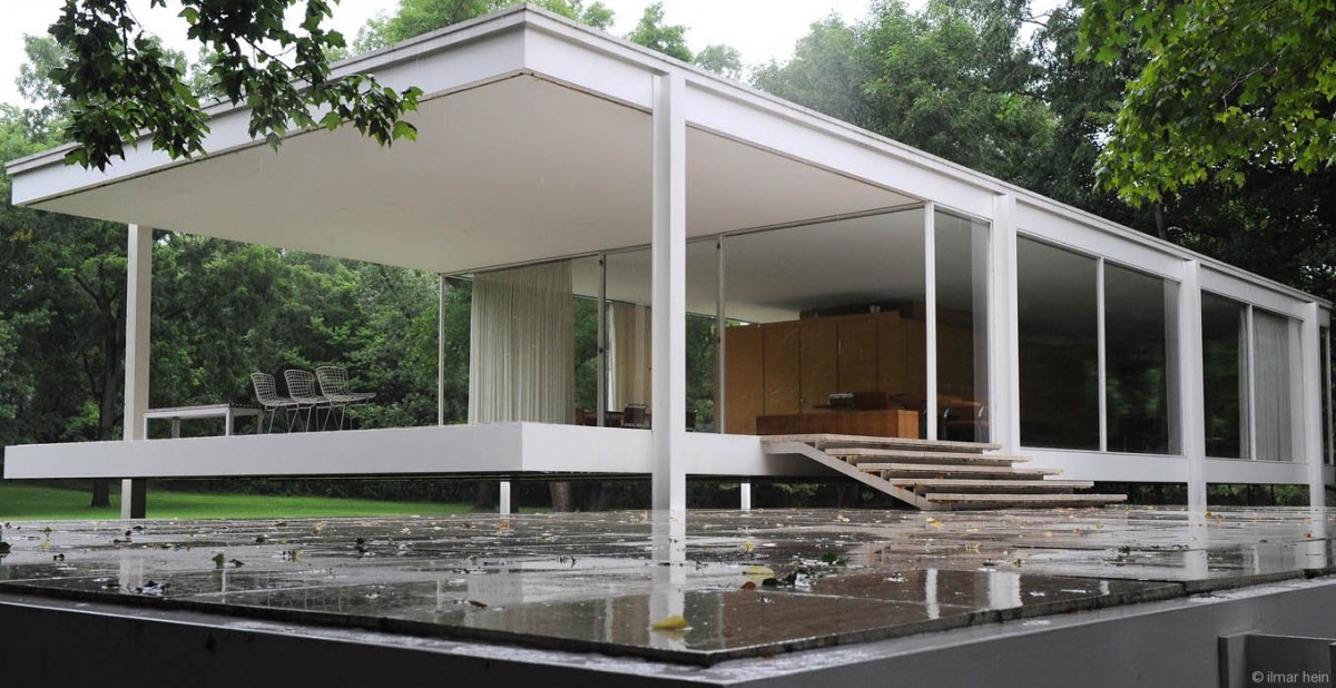 美国范斯沃斯住宅(farnsworth house) - 密斯·凡·德