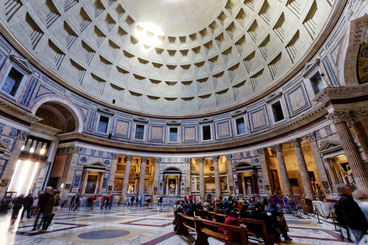 罗马万神庙（Pantheon）- 哈德良（Emperor Hadrian） - 建筑设计案例 - 树状模式