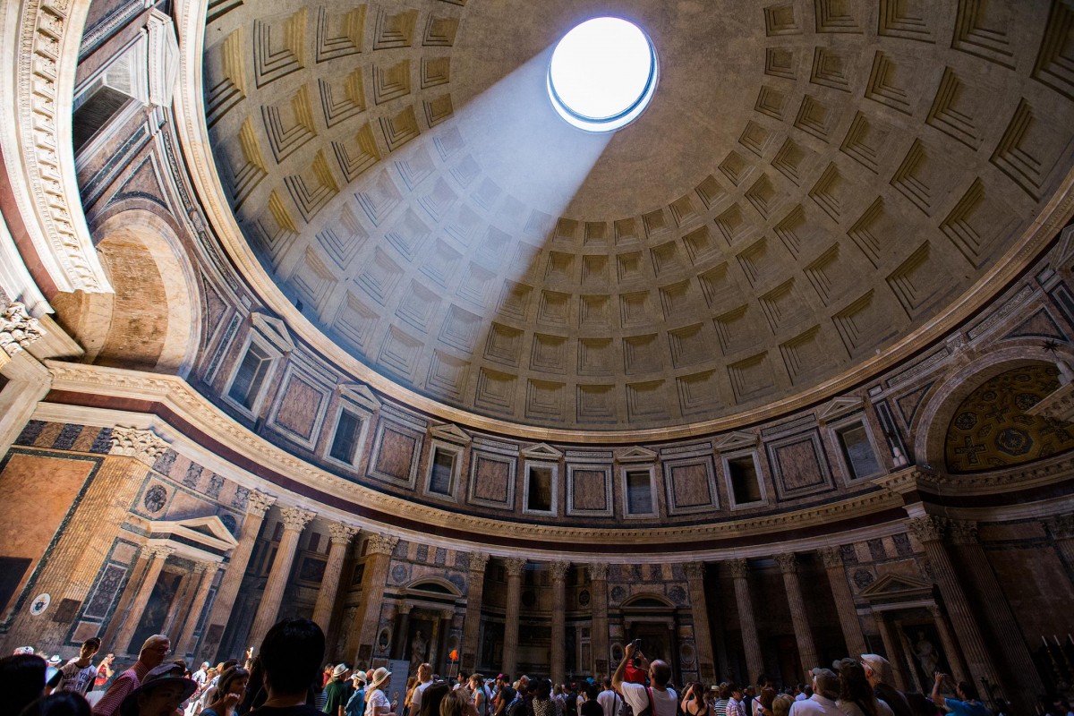 罗马万神庙（Pantheon）- 哈德良（Emperor Hadrian） - 建筑设计案例 - 树状模式